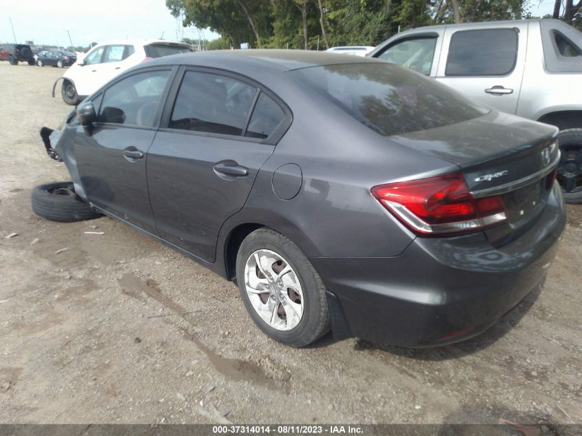 2014 HONDA CIVIC SEDAN LX - 2HGFB2F56EH507671