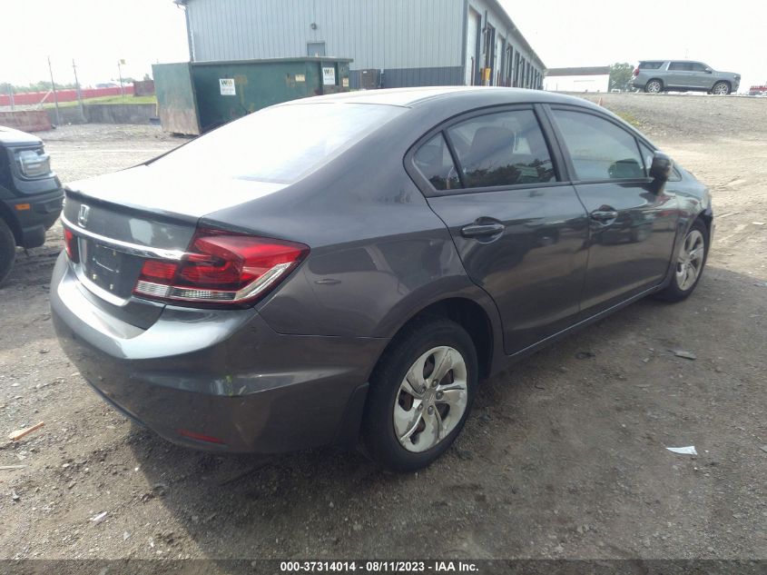2014 HONDA CIVIC SEDAN LX - 2HGFB2F56EH507671