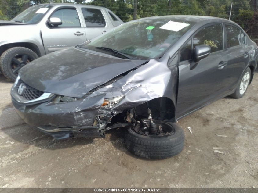 2014 HONDA CIVIC SEDAN LX - 2HGFB2F56EH507671