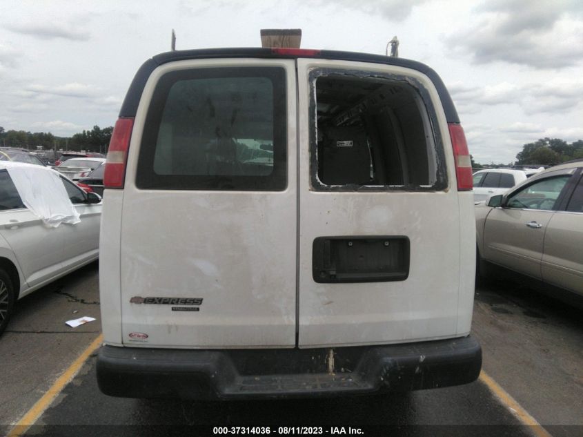 2016 CHEVROLET EXPRESS CARGO VAN - 1GCWGAFF2G1230862