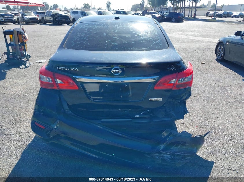 VIN 3N1AB7AP5KY205554 2019 NISSAN SENTRA SV