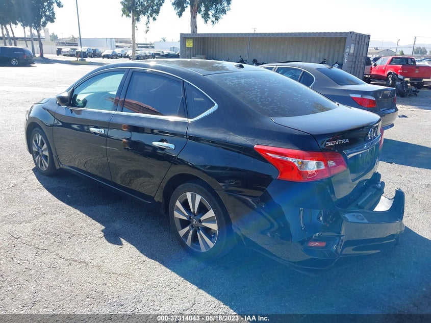 VIN 3N1AB7AP5KY205554 2019 NISSAN SENTRA SV