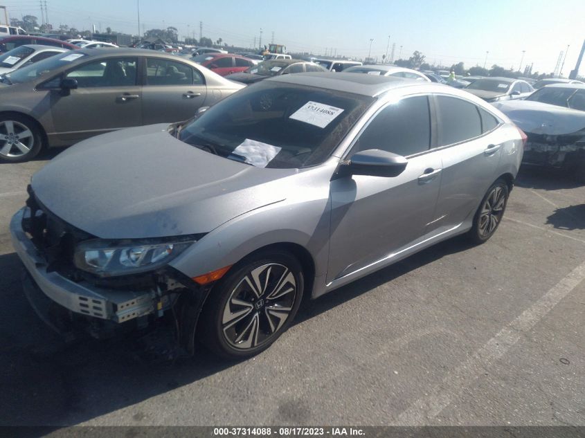 2018 HONDA CIVIC SEDAN EX-T - JHMFC1F32JX040533