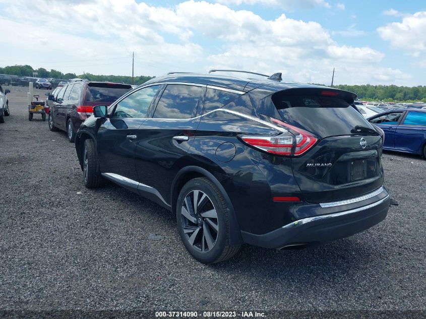 2017 NISSAN MURANO S/SL/SV/PLATINUM - 5N1AZ2MH3HN166237