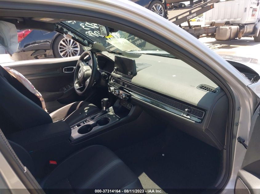 VIN 2HGFE2F53NH608643 2022 HONDA CIVIC SEDAN SPORT