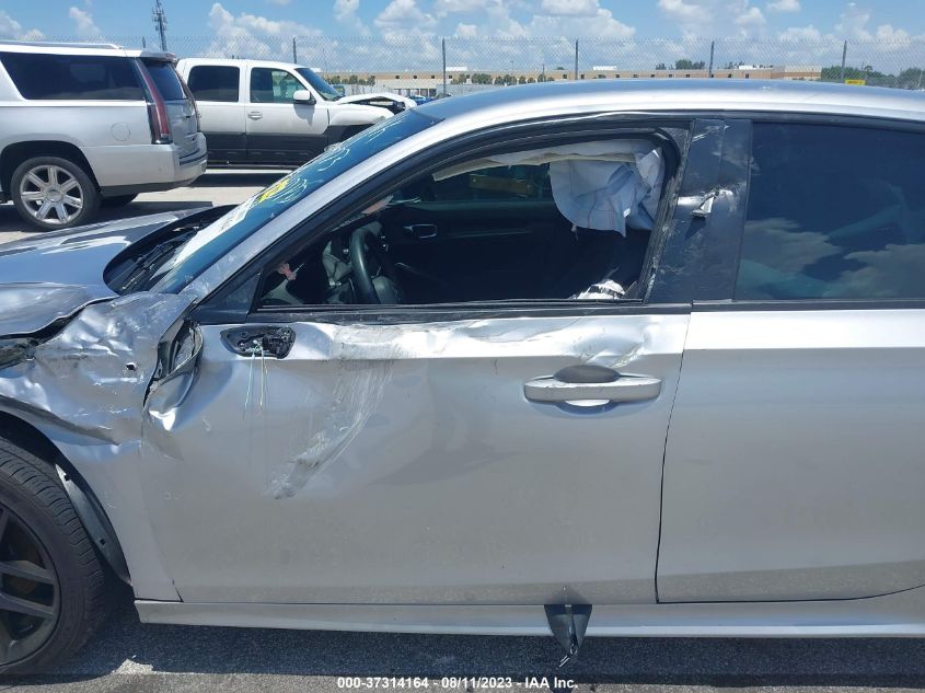 VIN 2HGFE2F53NH608643 2022 HONDA CIVIC SEDAN SPORT