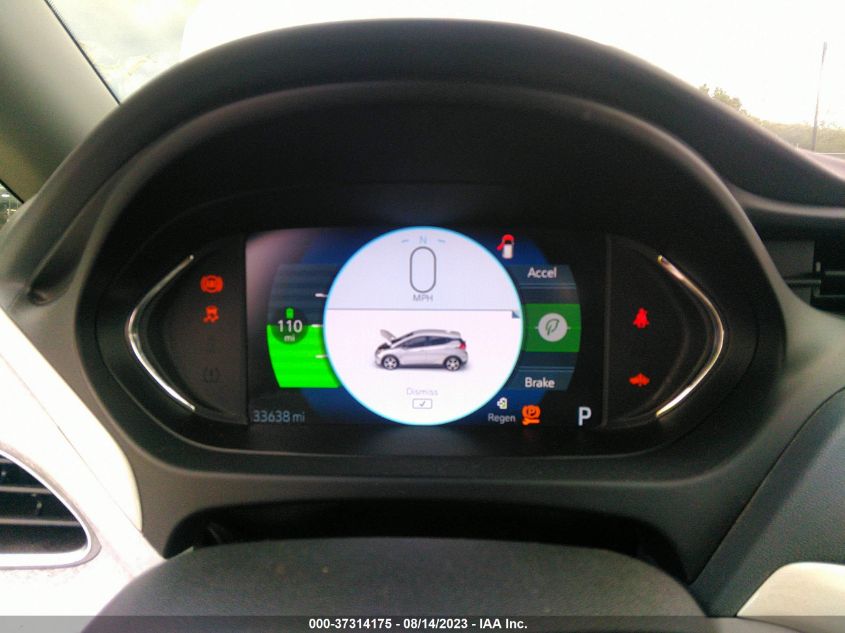 2017 CHEVROLET BOLT EV LT - 1G1FW6S05H4180775
