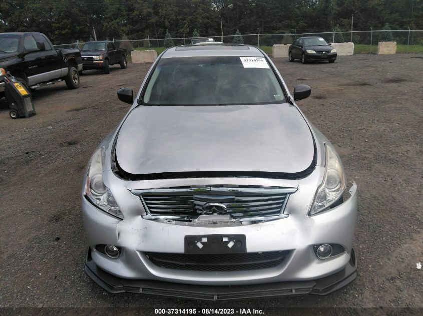 2013 INFINITI G37 JN1CV6AR2DM7629