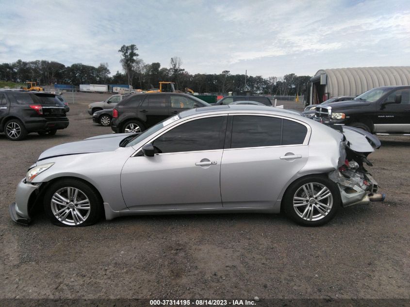 2013 INFINITI G37 JN1CV6AR2DM7629