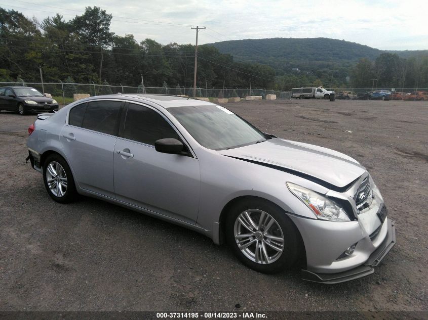 2013 INFINITI G37 - JN1CV6AR2DM7629