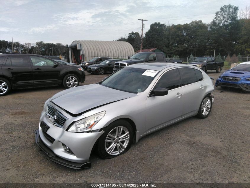 2013 INFINITI G37 JN1CV6AR2DM7629