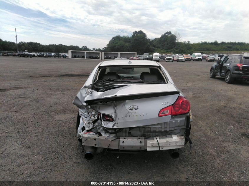 2013 INFINITI G37 JN1CV6AR2DM7629