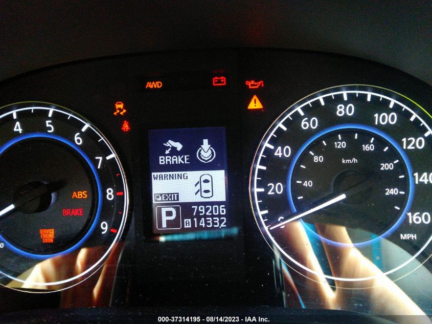2013 INFINITI G37 JN1CV6AR2DM7629