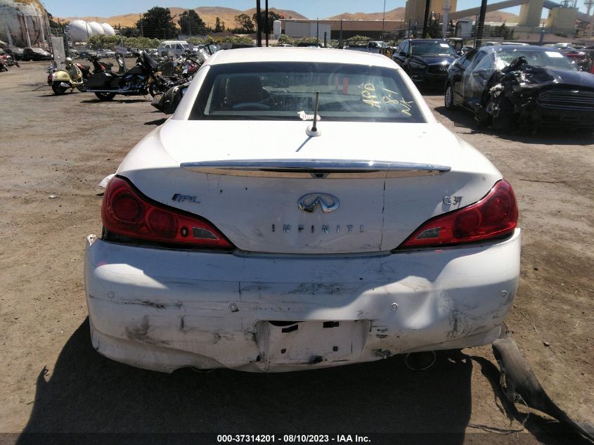 2013 INFINITI IPL G - JN1CV6FE3DM770490