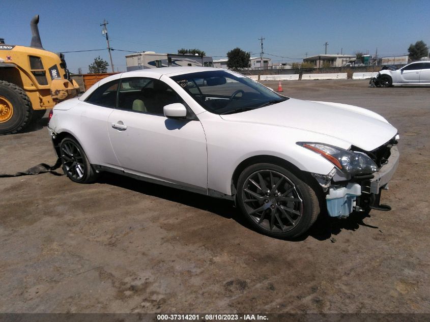 2013 INFINITI IPL G - JN1CV6FE3DM770490