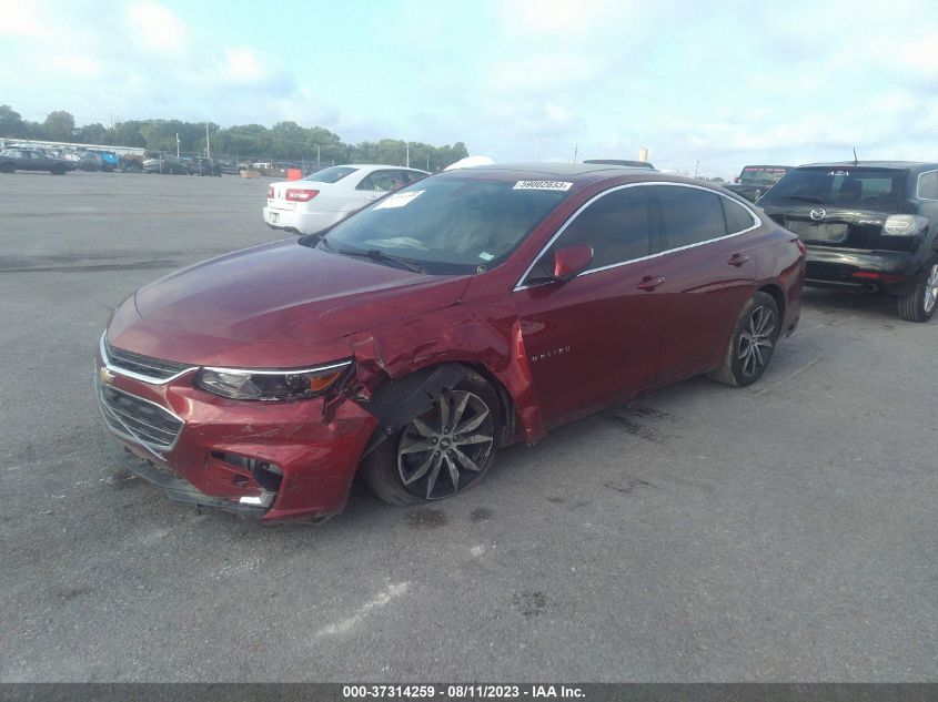 2017 CHEVROLET MALIBU LT - 1G1ZE5ST4HF129003