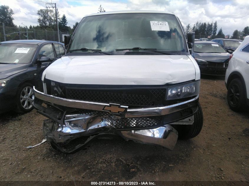 2013 CHEVROLET EXPRESS CARGO VAN - 1GCWGFBA1D1185707