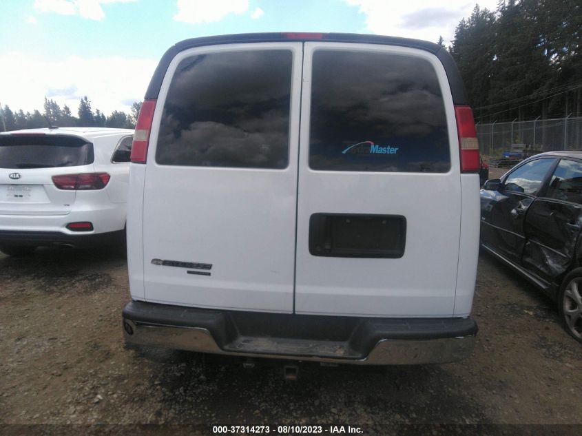 2013 CHEVROLET EXPRESS CARGO VAN - 1GCWGFBA1D1185707