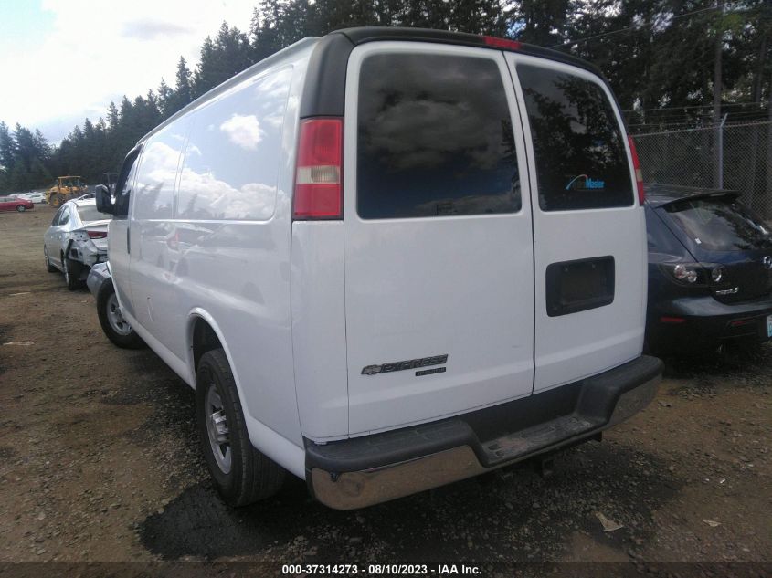 2013 CHEVROLET EXPRESS CARGO VAN - 1GCWGFBA1D1185707