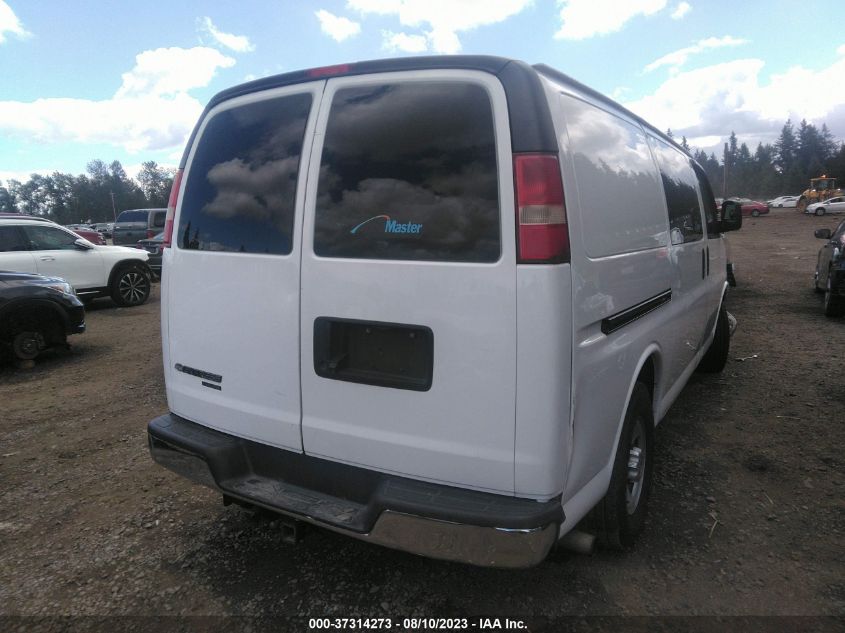 2013 CHEVROLET EXPRESS CARGO VAN - 1GCWGFBA1D1185707