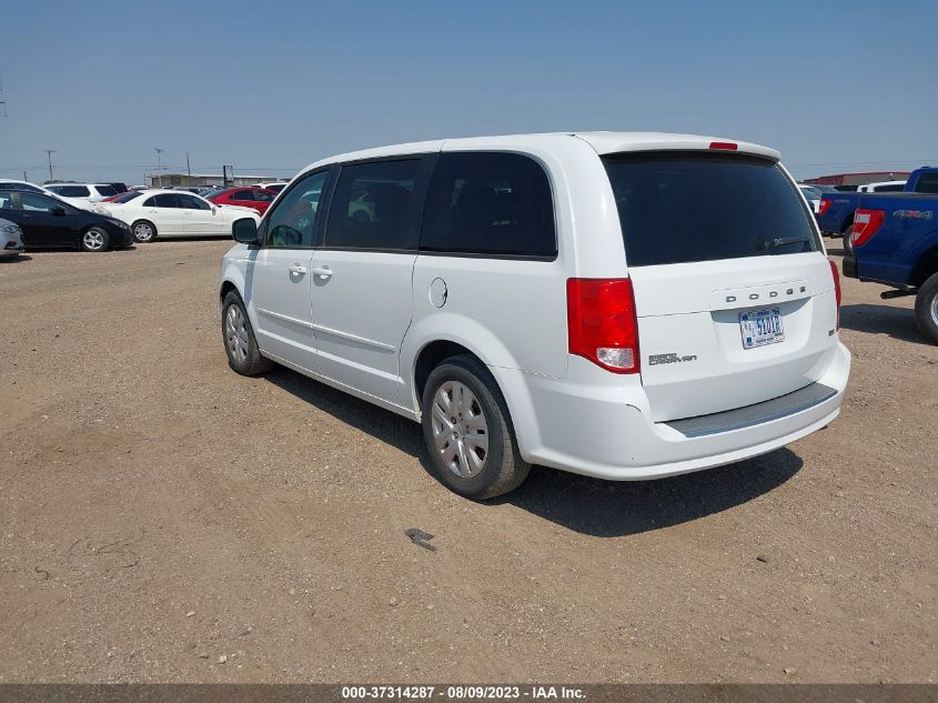 2016 DODGE GRAND CARAVAN SE - 2C4RDGBG9GR122483
