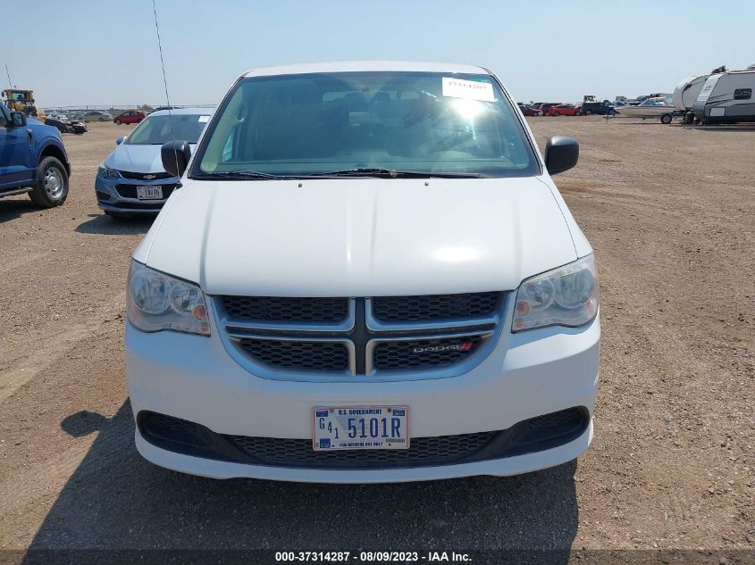 2016 DODGE GRAND CARAVAN SE - 2C4RDGBG9GR122483