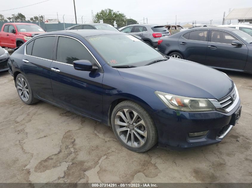 2015 HONDA ACCORD SEDAN SPORT - 1HGCR2F55FA039028