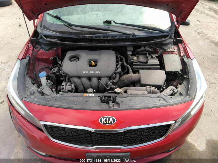 2017 KIA FORTE S - 3KPFL4A7XHE000482
