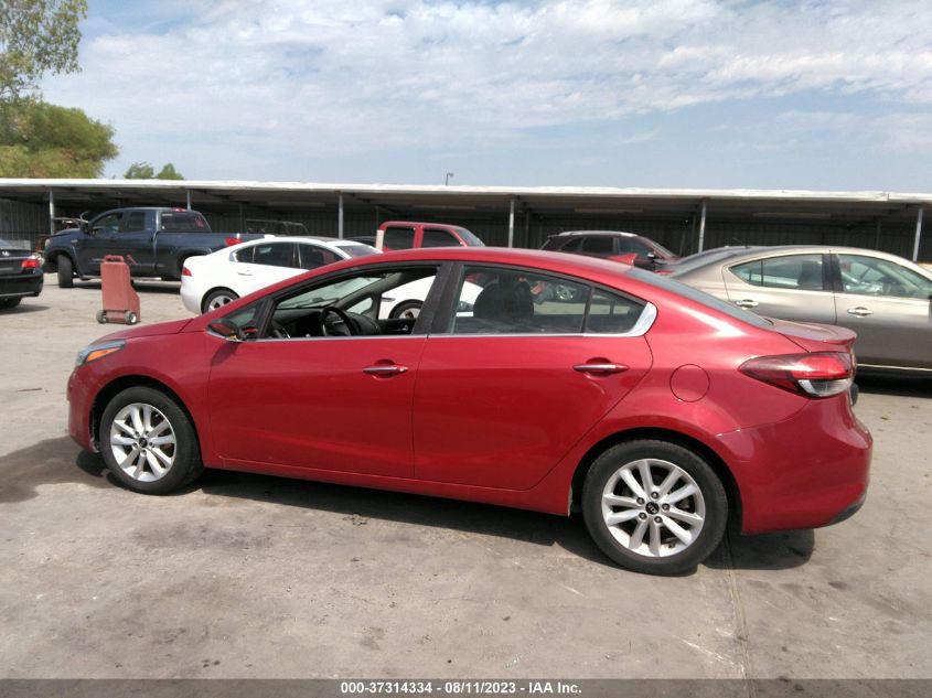 2017 KIA FORTE S - 3KPFL4A7XHE000482