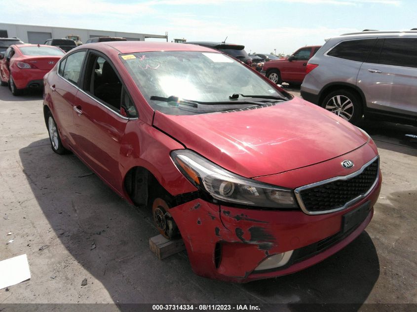2017 KIA FORTE S - 3KPFL4A7XHE000482