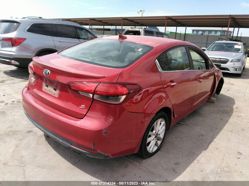 2017 KIA FORTE S - 3KPFL4A7XHE000482