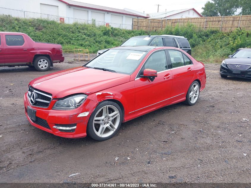 2014 MERCEDES-BENZ C-CLASS C 300 - WDDGF8AB4ER317381