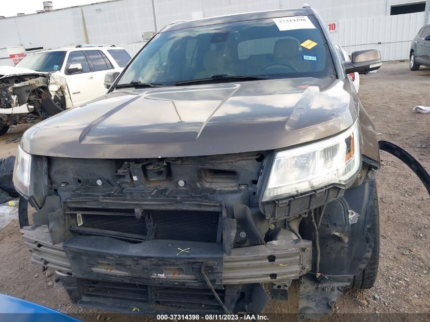 2016 FORD EXPLORER LIMITED - 1FM5K7F80GGA24849