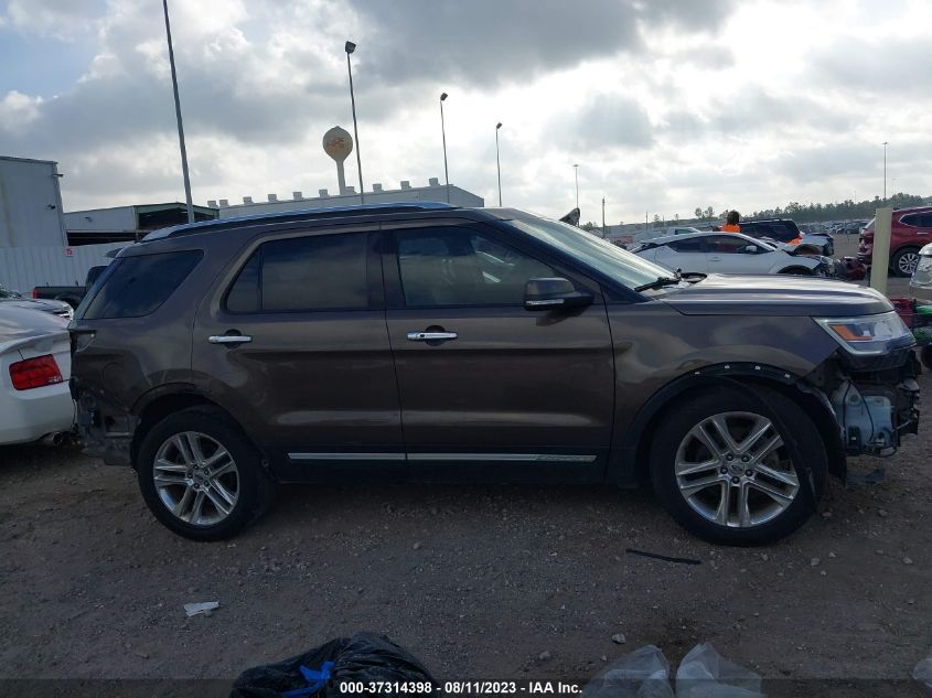 2016 FORD EXPLORER LIMITED - 1FM5K7F80GGA24849