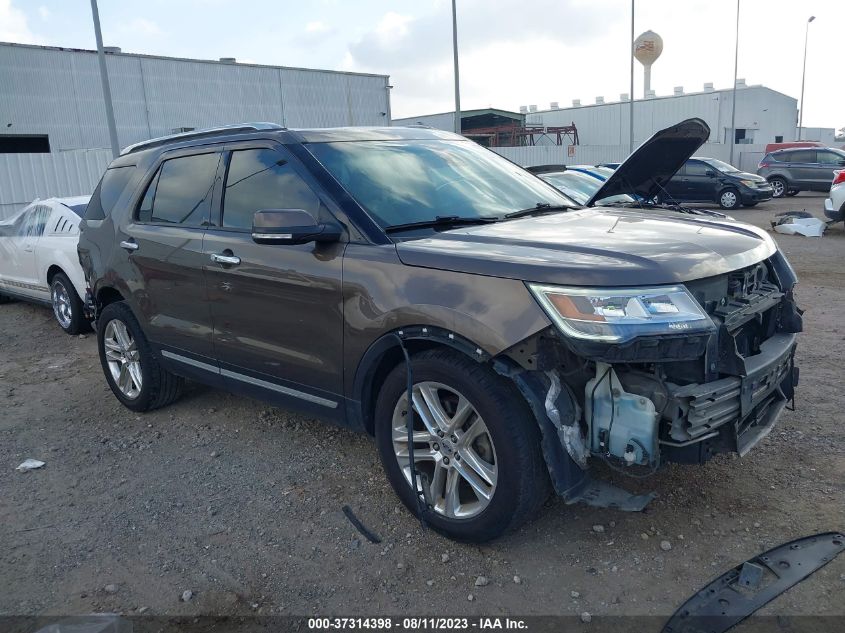 2016 FORD EXPLORER LIMITED - 1FM5K7F80GGA24849