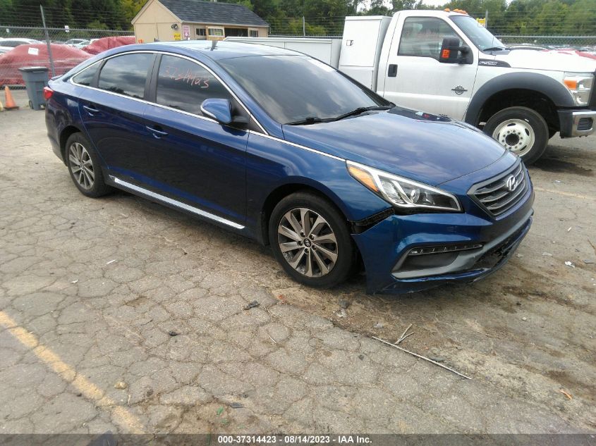 2017 HYUNDAI SONATA SPORT - 5NPE34AF2HH462906