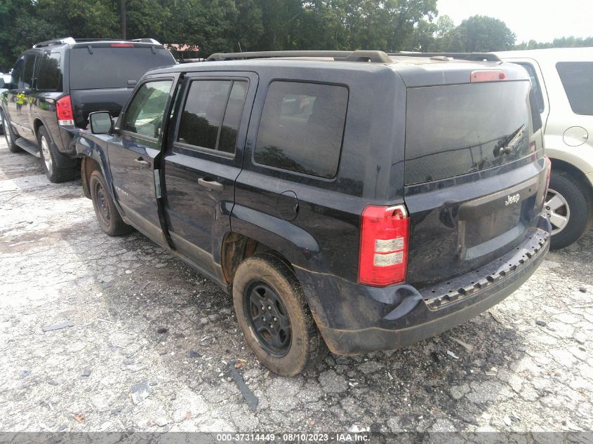 2016 JEEP PATRIOT SPORT - 1C4NJPBB4GD807960