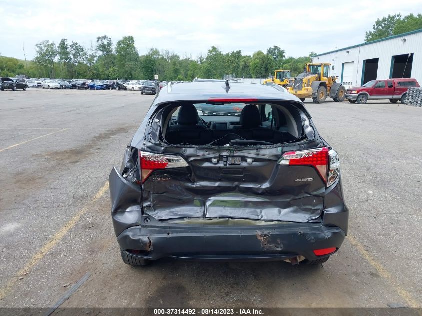 2016 HONDA HR-V EX-L W/NAVI - 3CZRU6H73GM708051