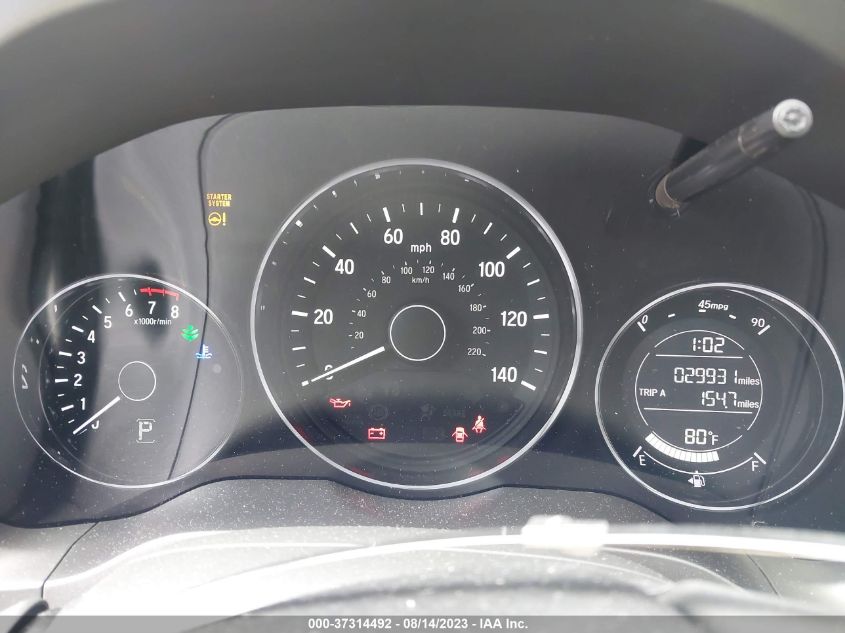2016 HONDA HR-V EX-L W/NAVI - 3CZRU6H73GM708051