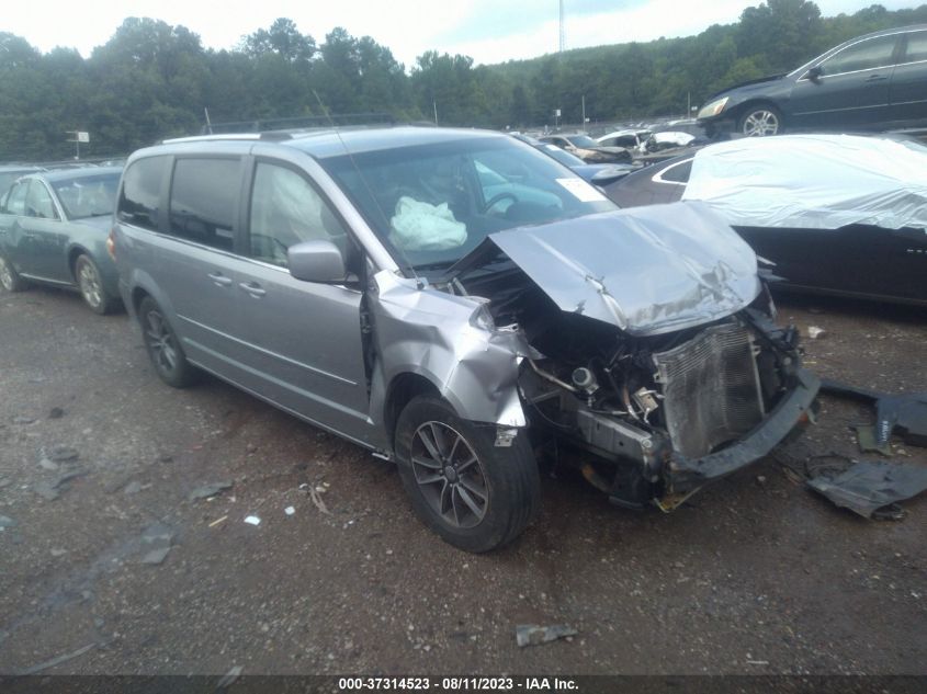 2017 DODGE GRAND CARAVAN SXT - 2C4RDGCG1HR761117