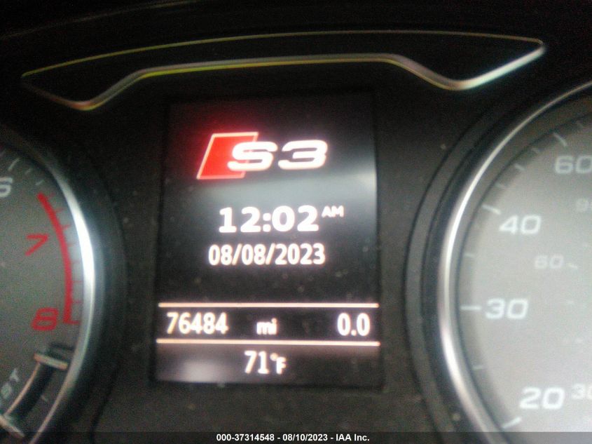 2016 AUDI S3 PREMIUM PLUS - WAUB1GFF8G1035395