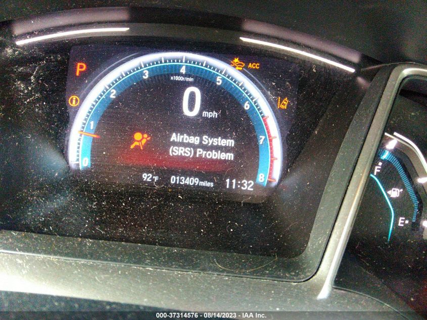 2019 HONDA CIVIC SEDAN EX - JHMFC1F37KX014253