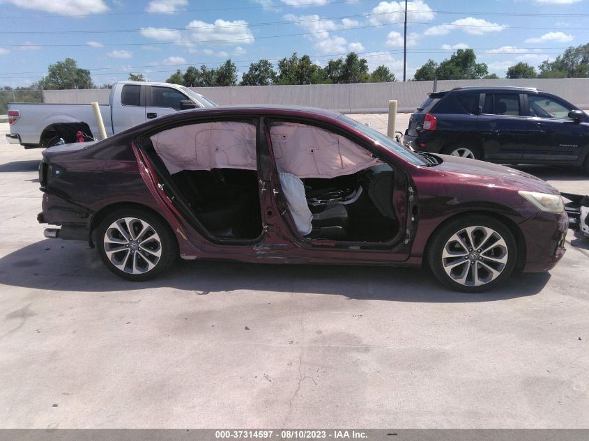 2013 HONDA ACCORD SPORT - 1HGCR2F50DA021207