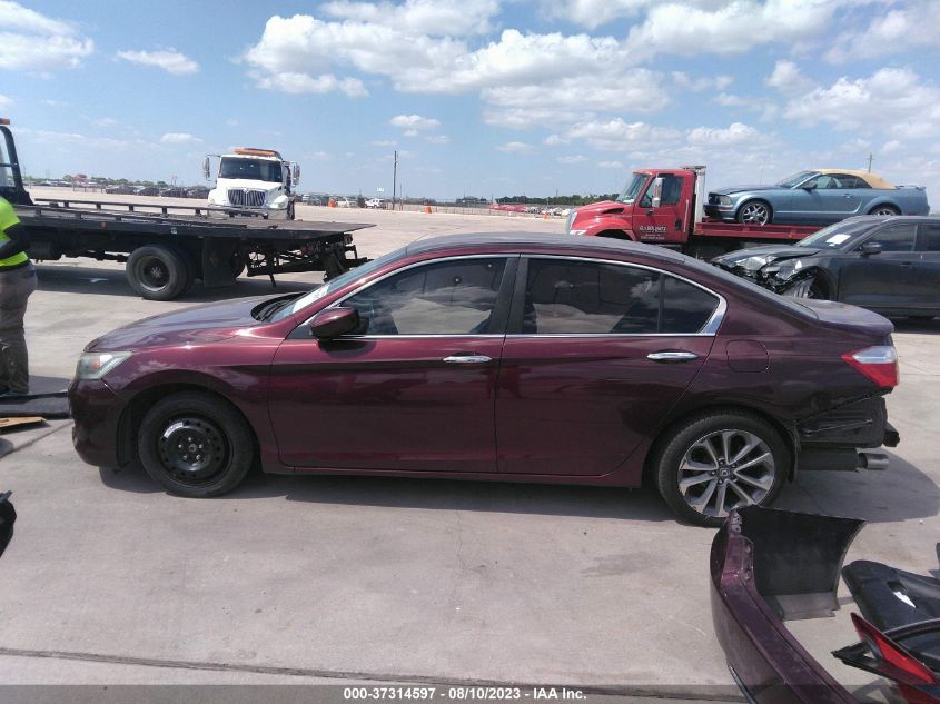 2013 HONDA ACCORD SPORT - 1HGCR2F50DA021207