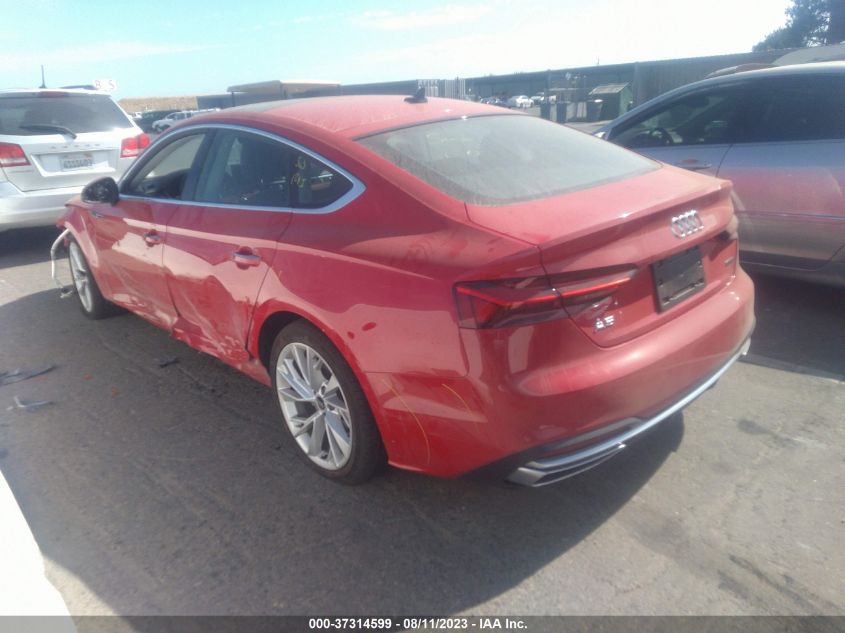 WAUCBCF59NA032598 Audi A5 Sportback PREMIUM PLUS 3