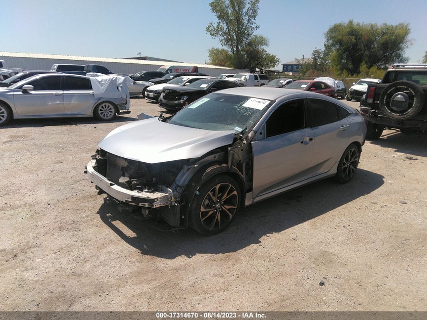VIN 2HGFC2F89MH558877 2021 HONDA CIVIC SEDAN SPORT