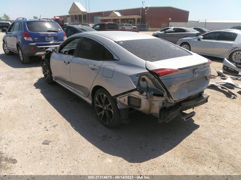 VIN 2HGFC2F89MH558877 2021 HONDA CIVIC SEDAN SPORT