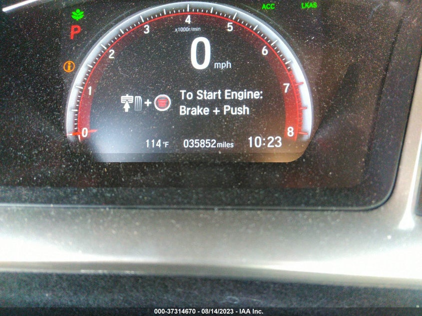 VIN 2HGFC2F89MH558877 2021 HONDA CIVIC SEDAN SPORT