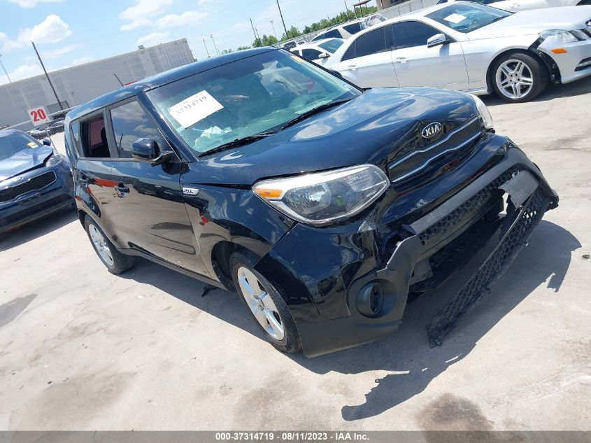 2018 KIA SOUL BASE - KNDJN2A21J7547773