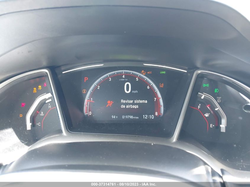 VIN 2HGFC2F83MH543341 2021 HONDA CIVIC SEDAN SPORT